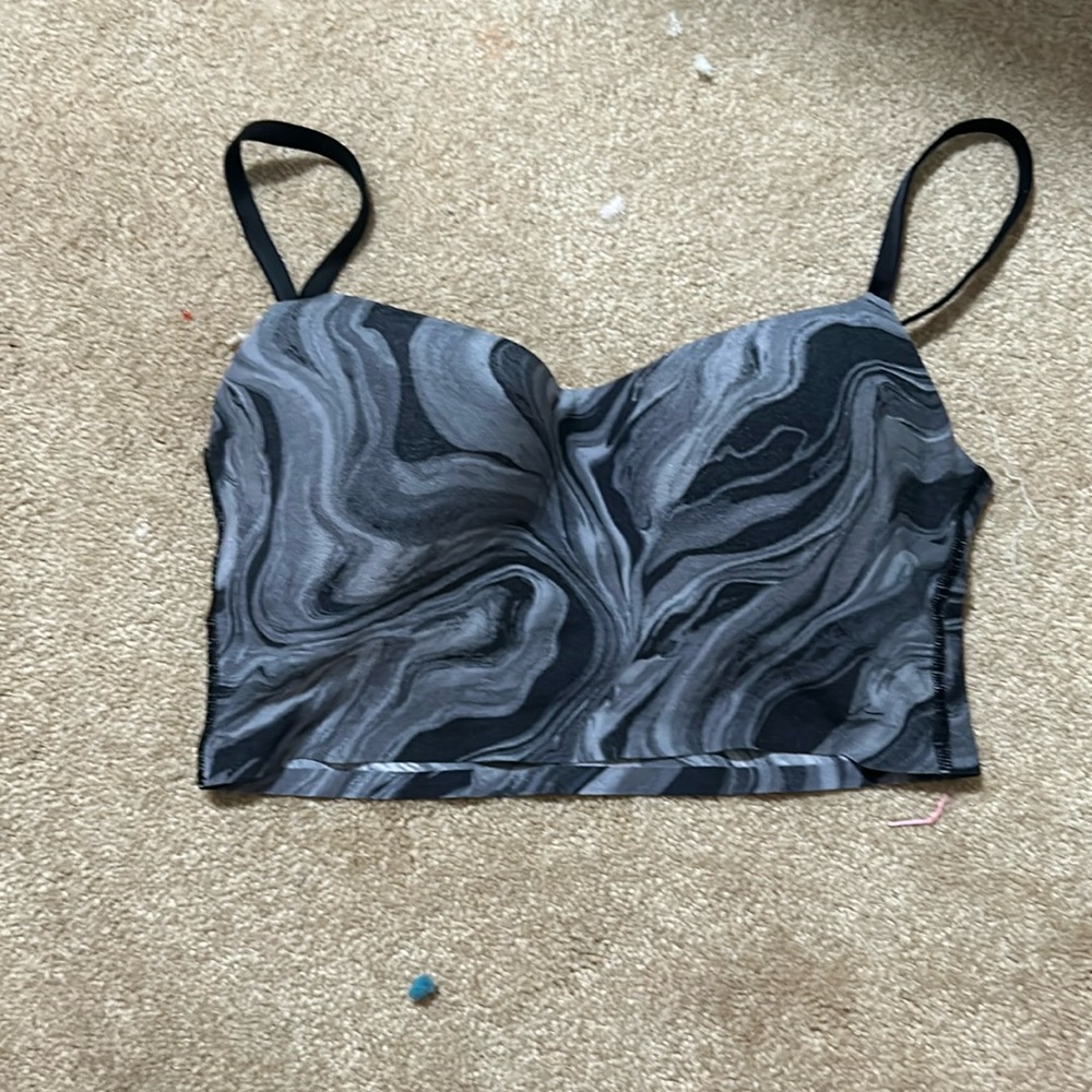 Grey bralette